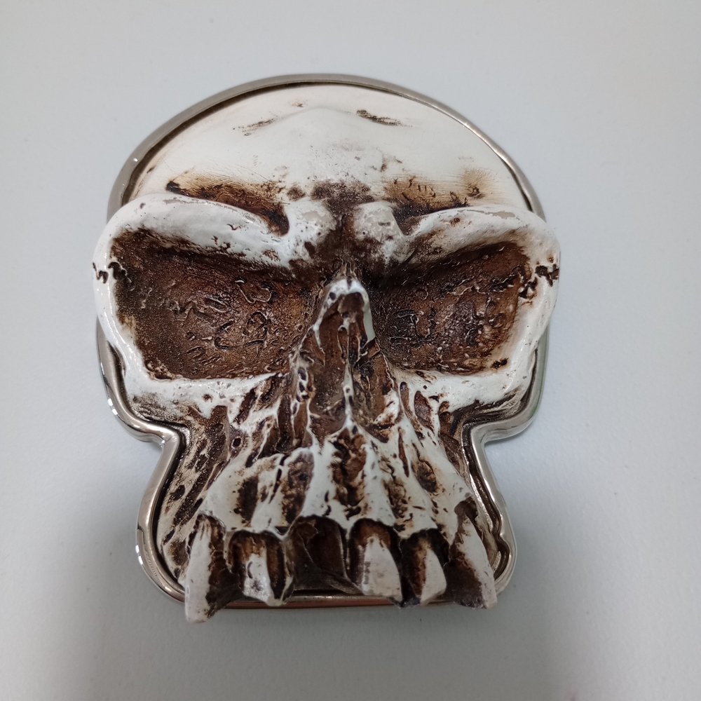 Vintage Y2K Skull Belt Buckle Vintage